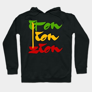 Iron Lion Zion Rasta Colors Reggae Hoodie